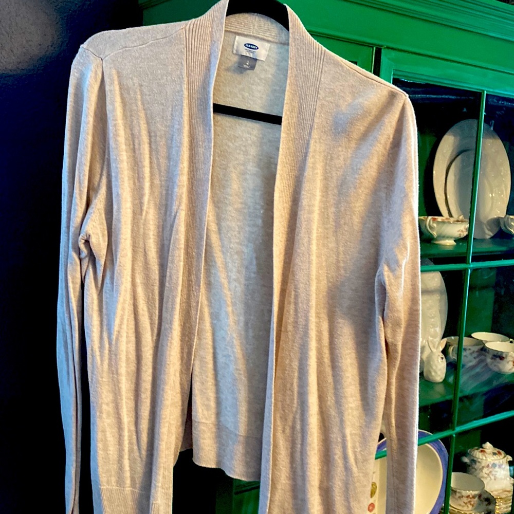 Light tan cardigan